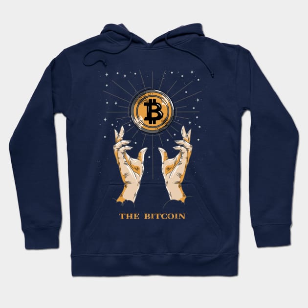 Tarot Card Bitcoin, The Sun Hoodie by DoggyPrint